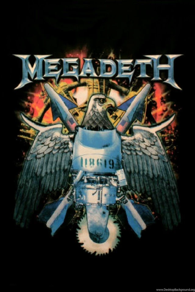 Megadeth Music Backgrounds For Your iPhone Download Free