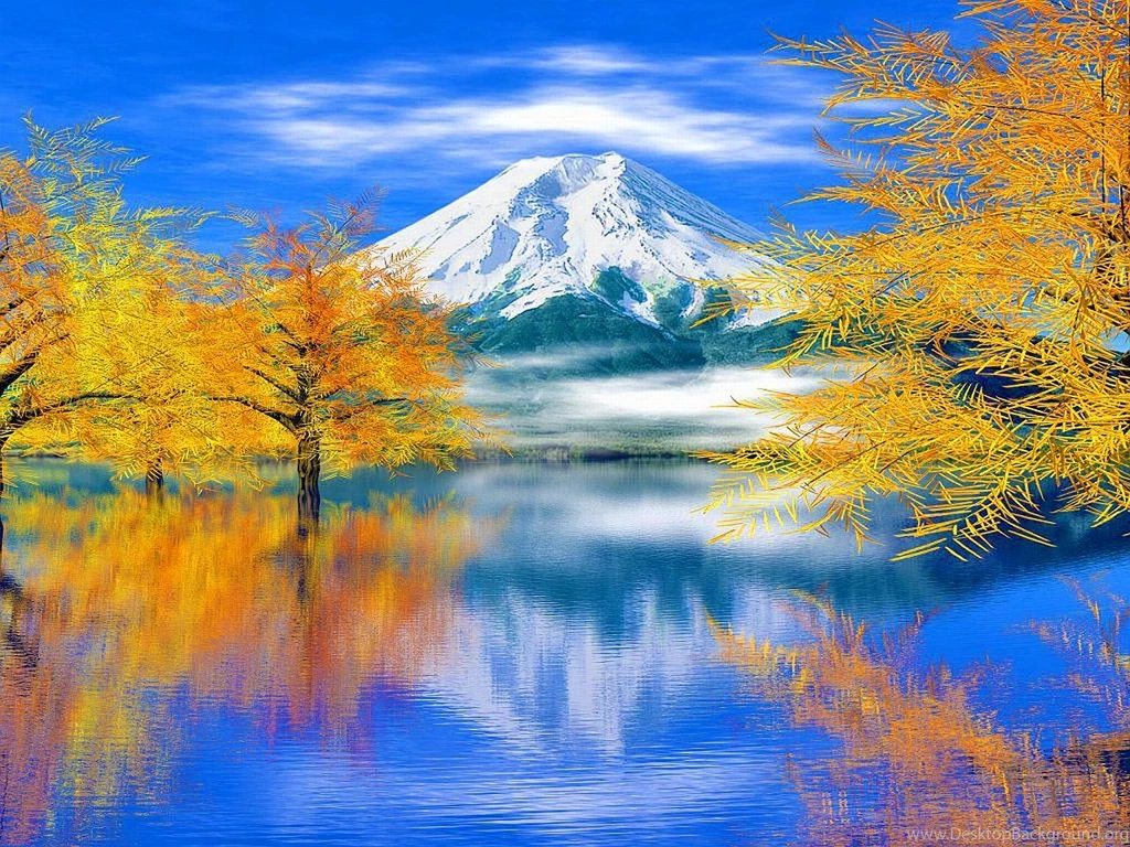 Mt. Fuji Fantasy Wallpapers (15251) Wallpaperesque