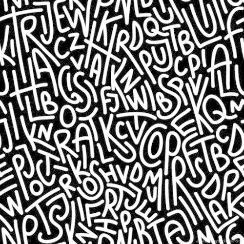 Alphabet Soup Removable Wallpapers