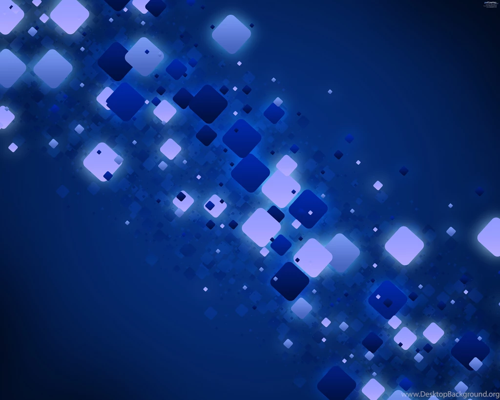 Colorful Box Abstract Lights Blue Backgrounds