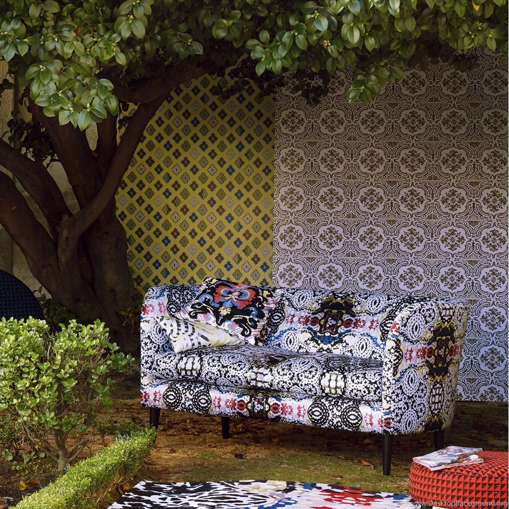 Christian Lacroix Carnets Andalous Azulejos Wallpapers