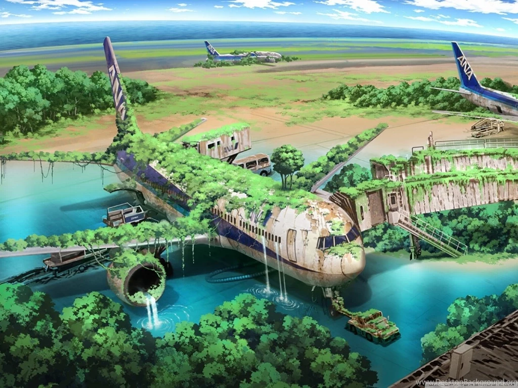 Post apocalyptic Scenery HD Desktop Wallpapers : Widescreen : High ...