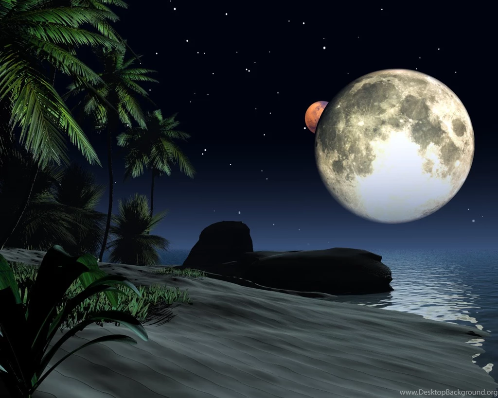 Free High Resolution 3d Scenery Computer Wallpapers Moon, Space And ...