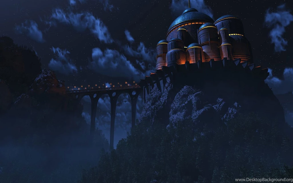 Computer 3D Scenery Widescreen Wallpaper: The Cast - Landscape ...