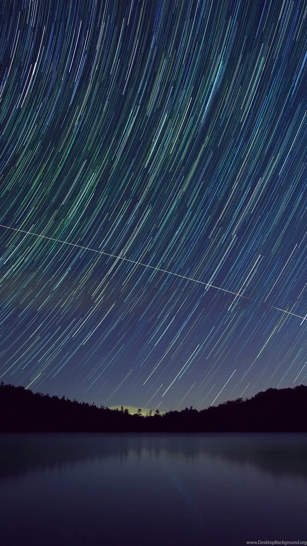 Meteor Shower iPhone 7 Wallpapers