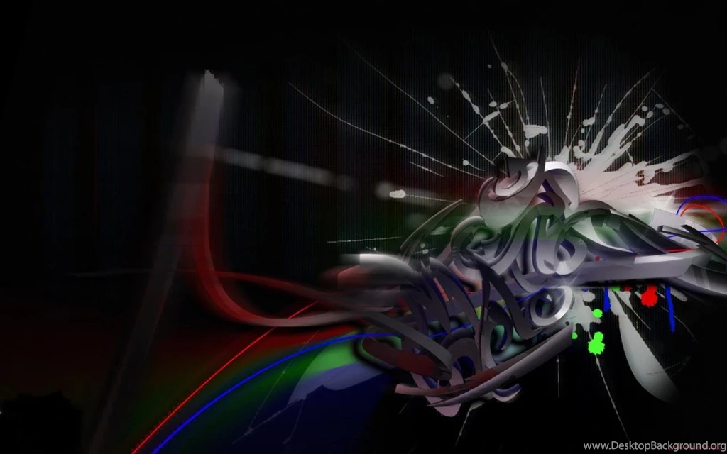 3D Abstract Graffiti Desktop Backgrounds (1280 X 800 ) ~ Art Wallpapers