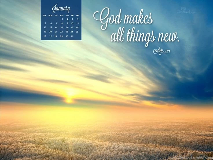 Jan 2014 Acts 3:21 Desktop Calendar Free January Wallpapers ...