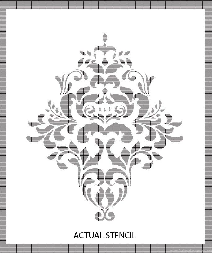 Popular Items For Damask Stencil On Etsy