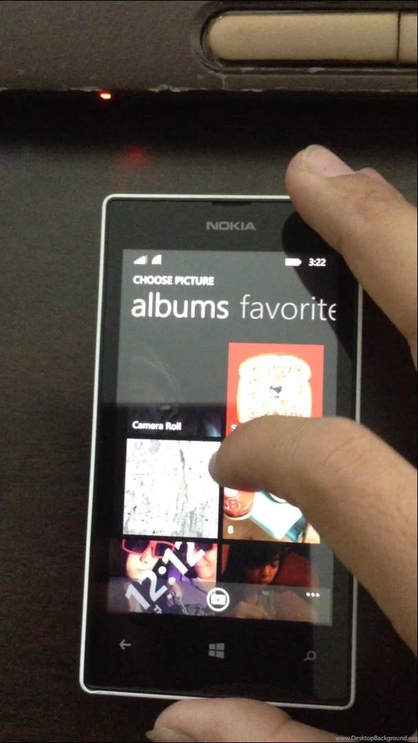 How To Set Up Wallpapers On Home Screen On Windows Phone 8.1 YouTube