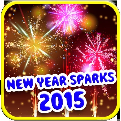 New Year Sparks 2015 Livewallpapers