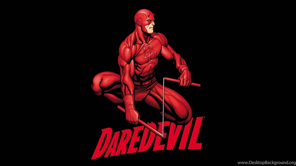 Daredevil, Marvel Comics, Superhero, Black Background, Comic Art ...