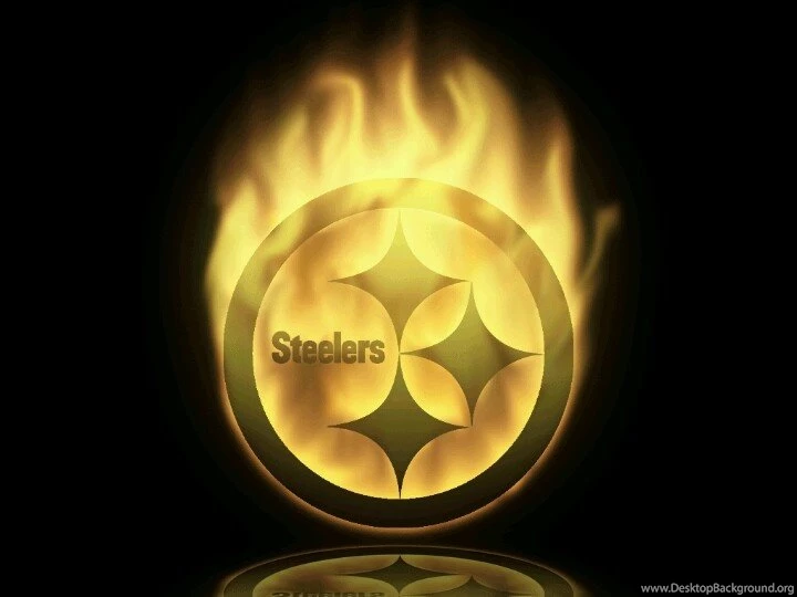 Steelers Logo Fire