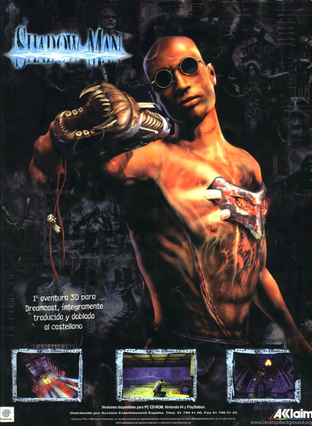 Dreamcast.es Álbumes De Fotos: Publicidad ShadowMan