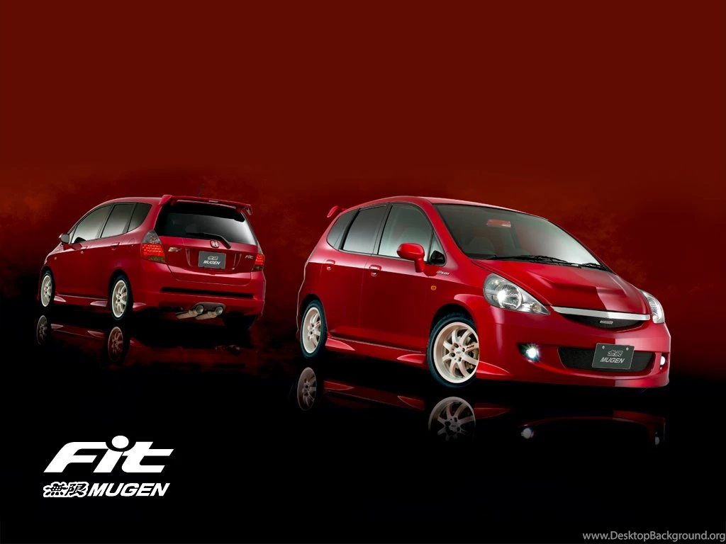 Wallpapers Car Honda Fit Mugen Red Edition 1024x768