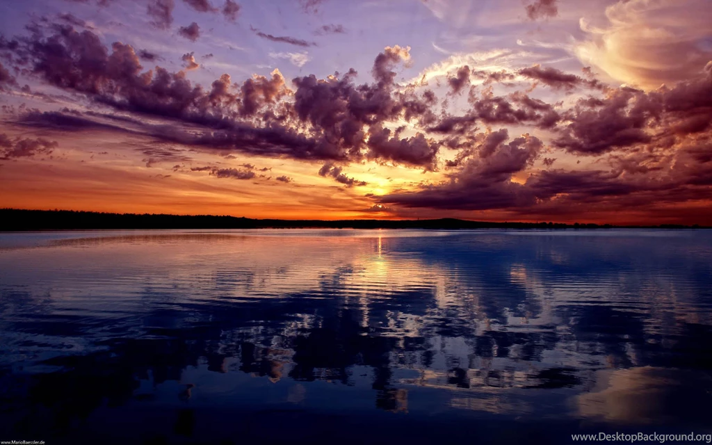 Clouds Ocean Reflection Scenery Sea HD Wallpapers