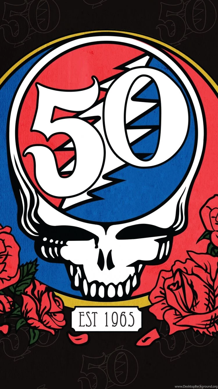 Download Wallpapers 750x1334 Grateful Dead, Santa Clara, Skull, Art ...