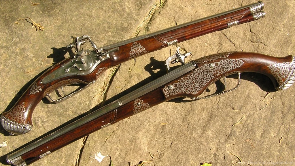 Download Pistols Guns Wallpapers 1366x769