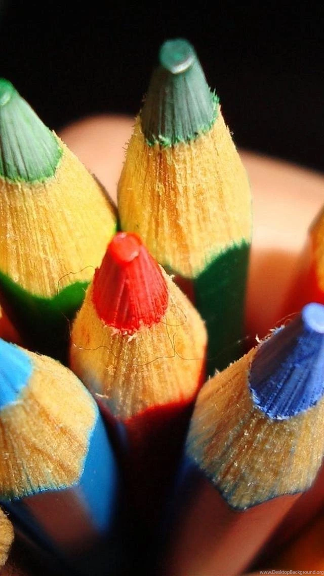 Colored Pencils iPhone 5 Wallpapers Hd 640x1136 Iphone 5 Backgrounds