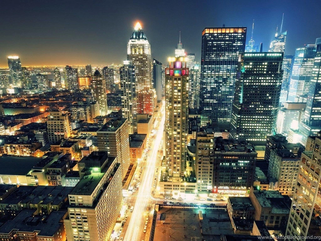 New York City At Night Wallpapers Wallsus.com