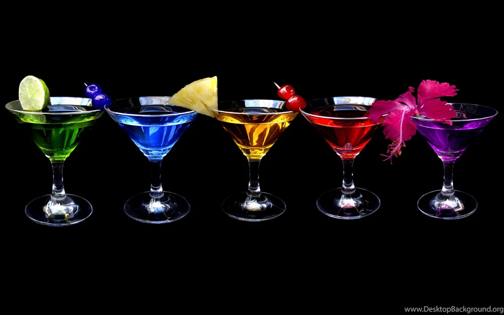 Other, Glasses, Photography, Black Background, Cocktail Drinks ...