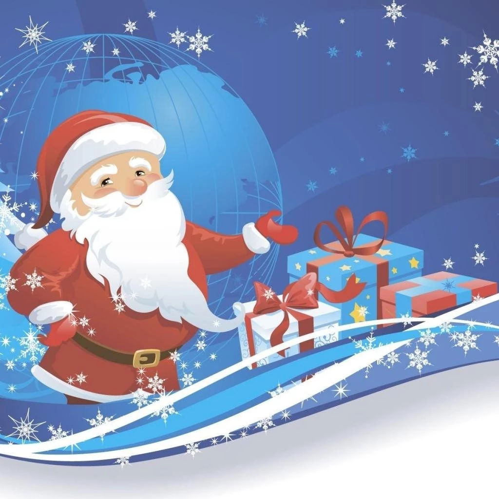 iPad Wallpapers: Free Download Santa Claus iPad Wallpapers   Part II