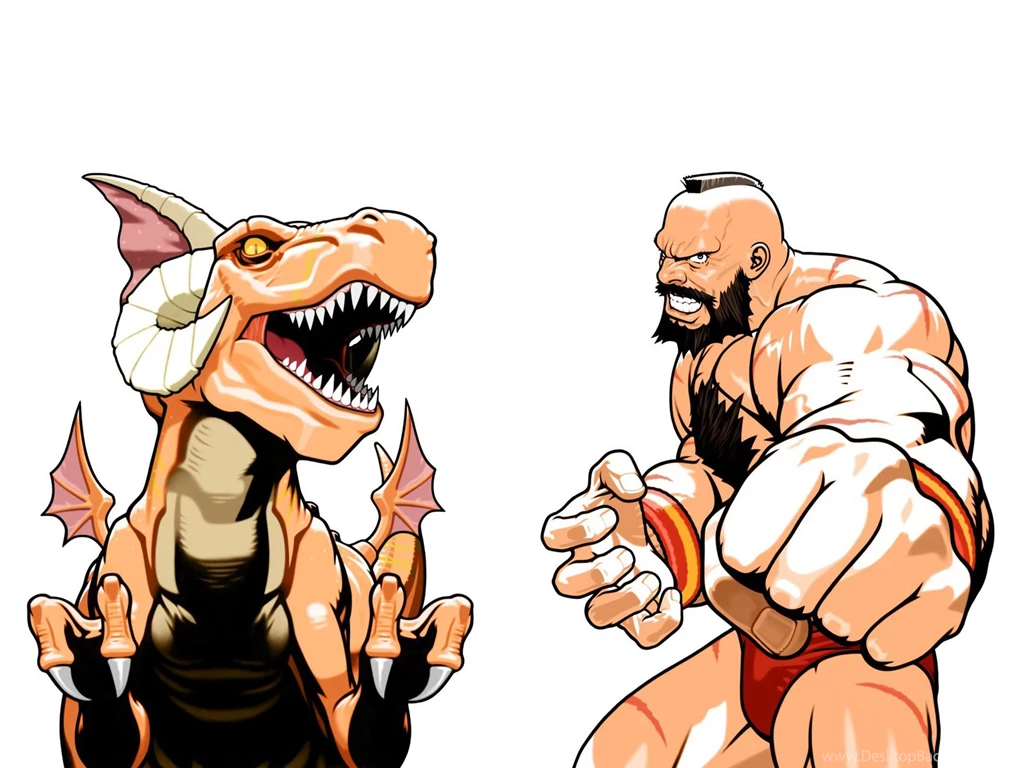 Hauzer Vs. Zangief Hyper Combo Wallpaper!
