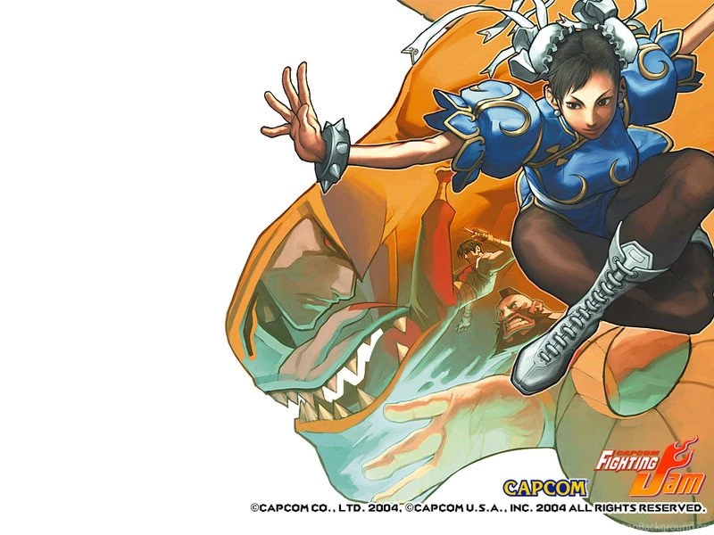 Kawaii Wallpapers!   > Fighting Jam Wallpapers   Chun Li, Zangief ...