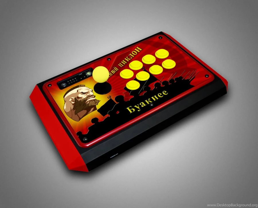 Zangief Arcade Stick Artwork By Nuzazat On DeviantArt