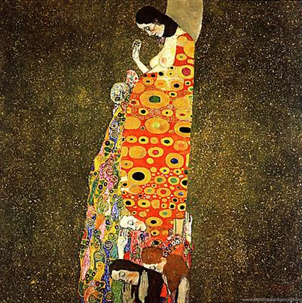 G Hope Ii Gustav Klimt Paintings Wallpapers Image