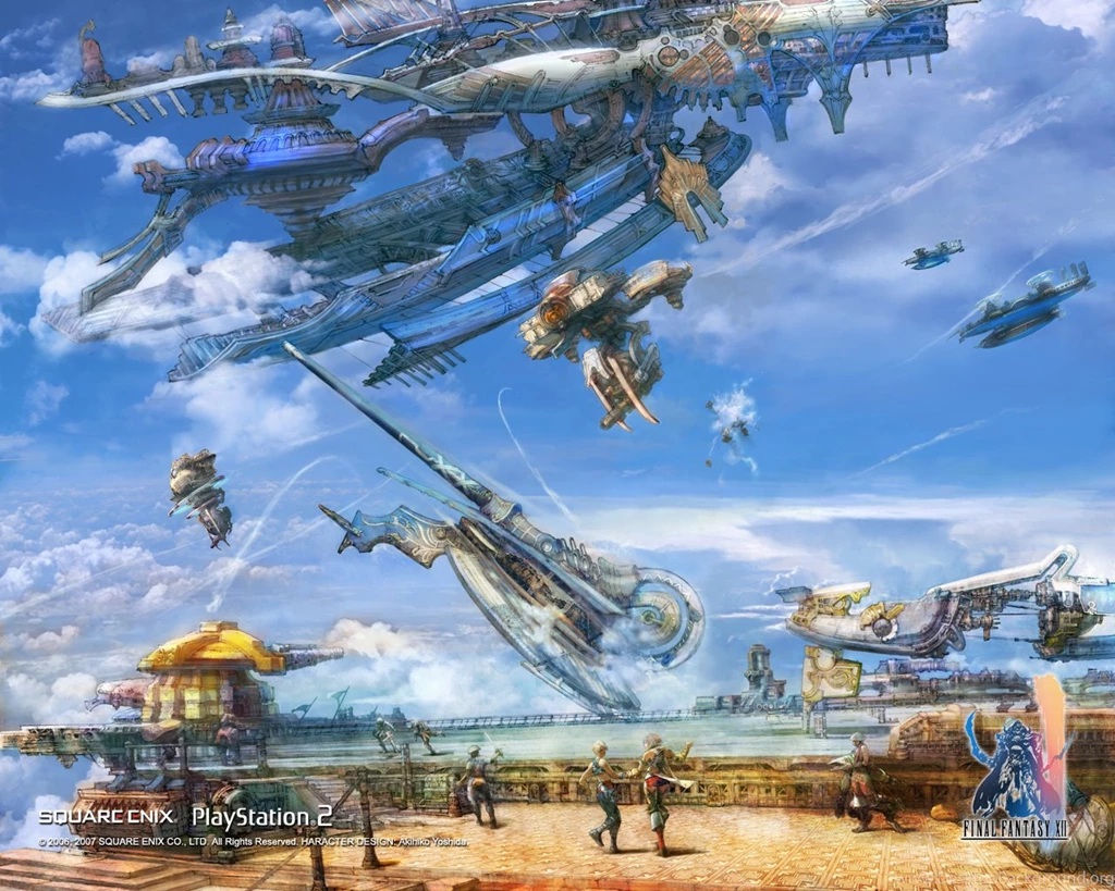 Final Fantasy XII Wallpapers Ashe, Vaan, Balthier, Fran, Basch