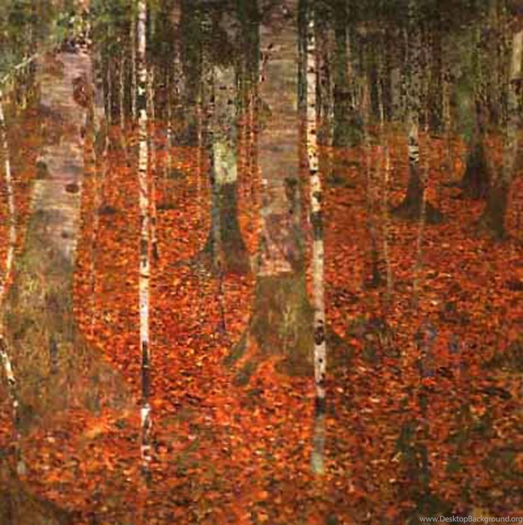 Birkenwald Gustav Klimt Paintings Wallpapers Image