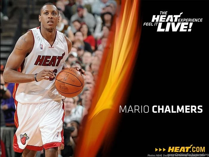 Miami Heat Mario Chalmers Photo16   Wallcoo.net