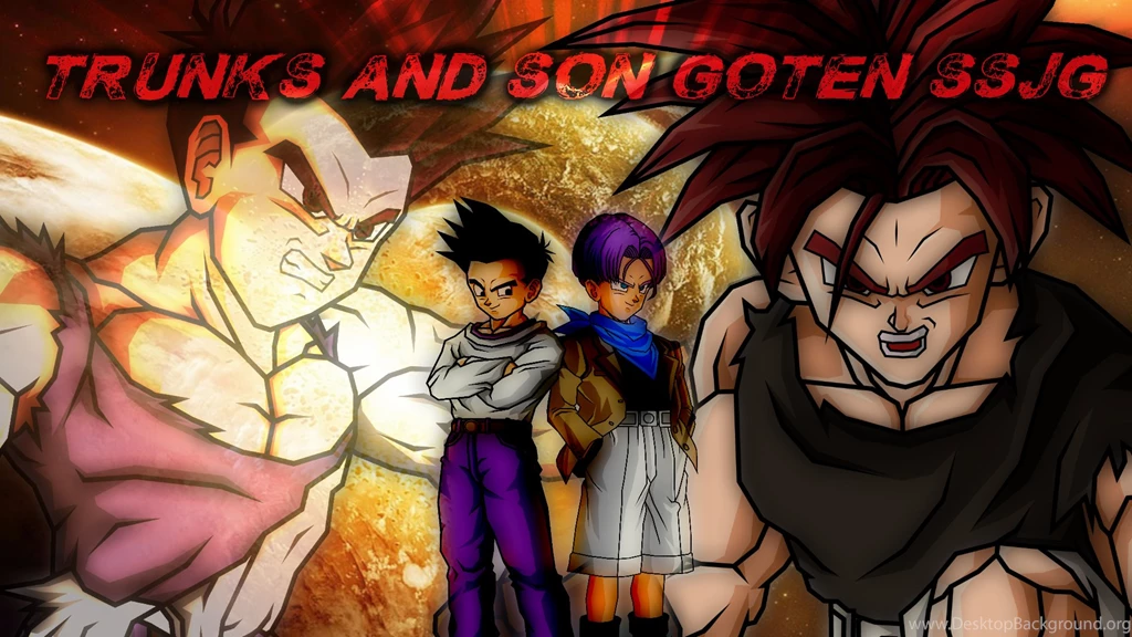 Wallpapers Nr 28 Dragonball Trunks Son Goten SSJG By WallpaperZero ...