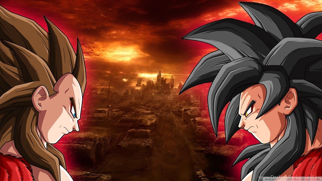 SuperHD.pics: Son Goku Super Saiyan 4 Vegeta Goku Vs Vegeta ...