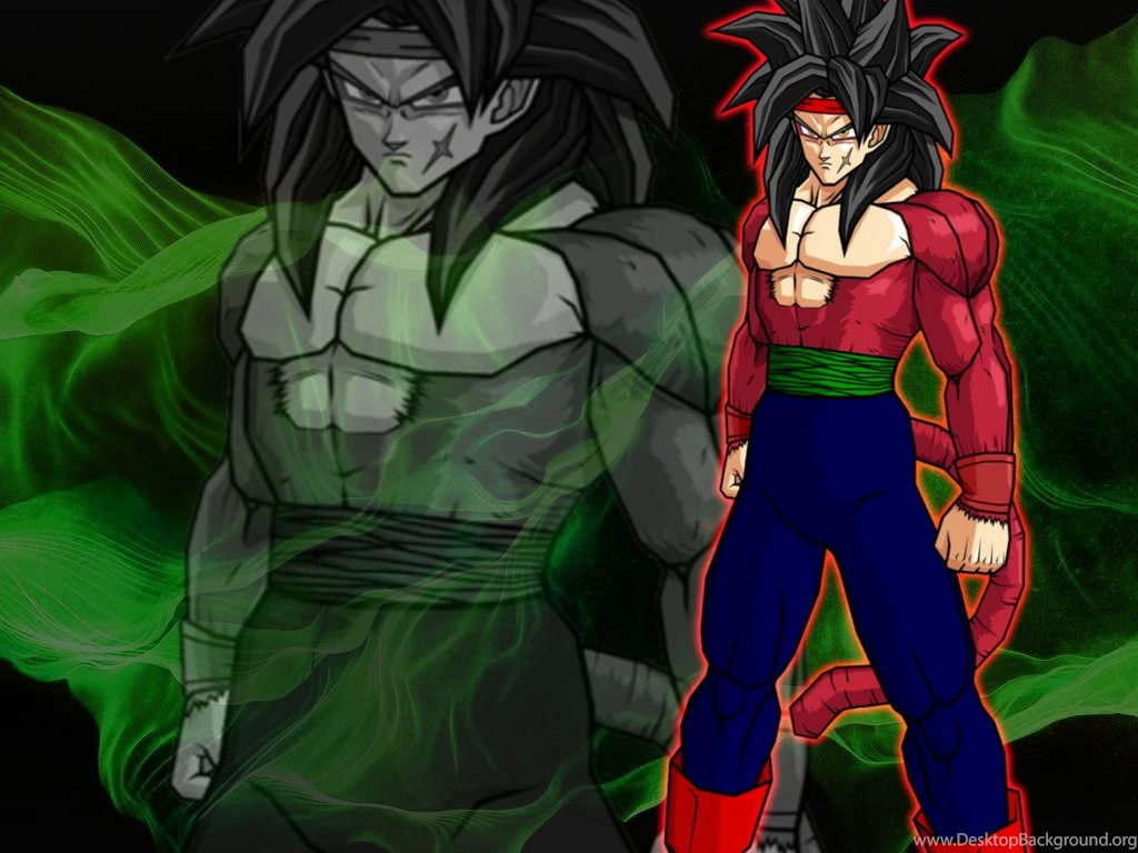Bardock Super Saiyan 4 SSJ 4
