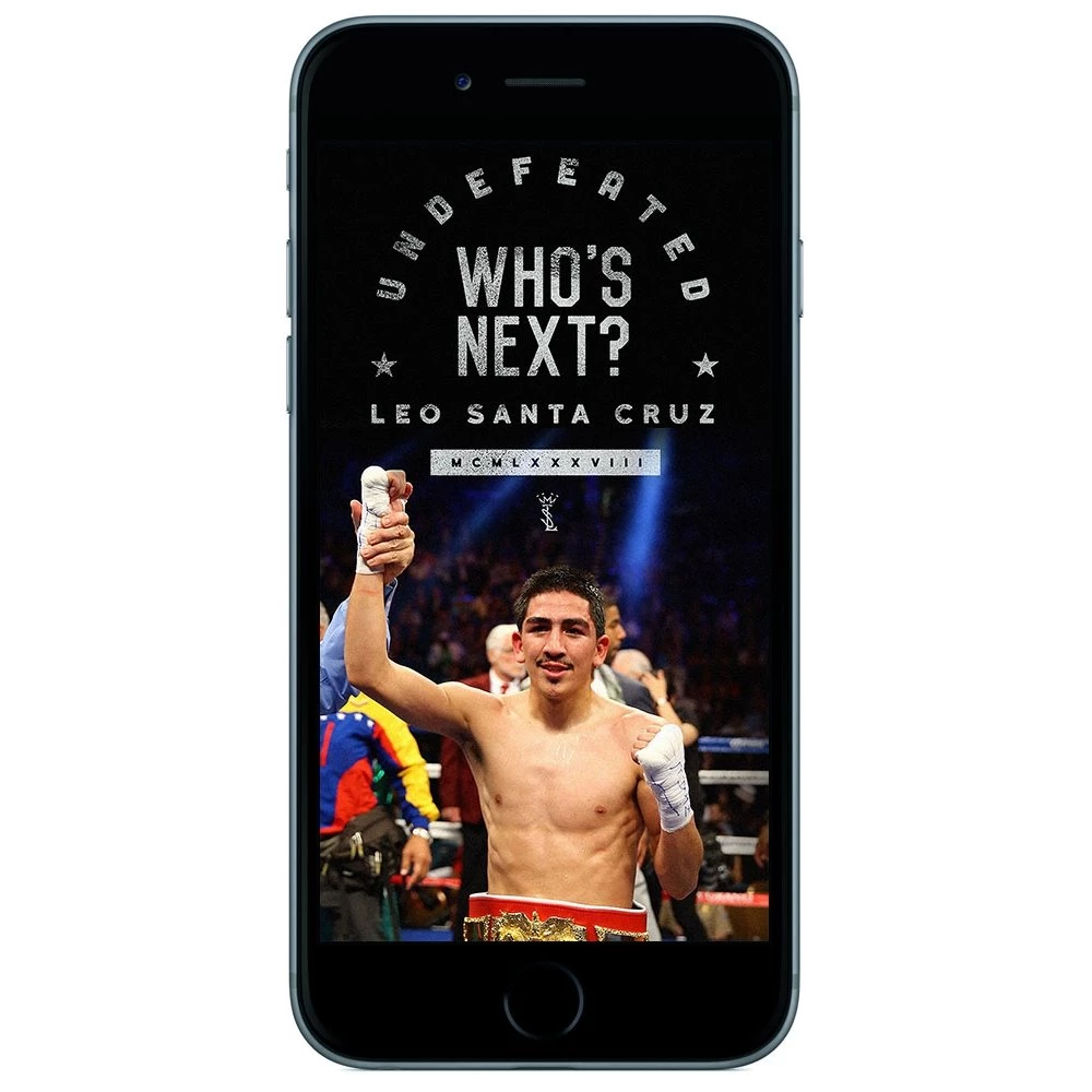 Leo Santa Cruz Undefeated Wallpapers