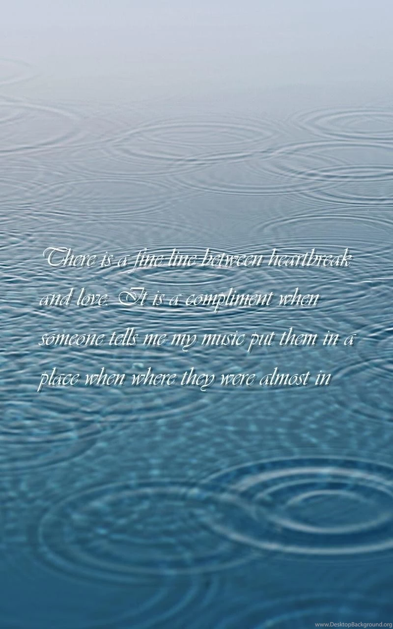 Love Hurts, Self Love Quotes Wallpapers There's A Fine Line ...
