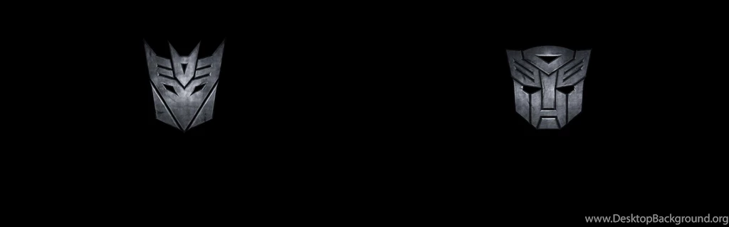Transformers, Logo, Movies, Simple Background, Multiple Display ...