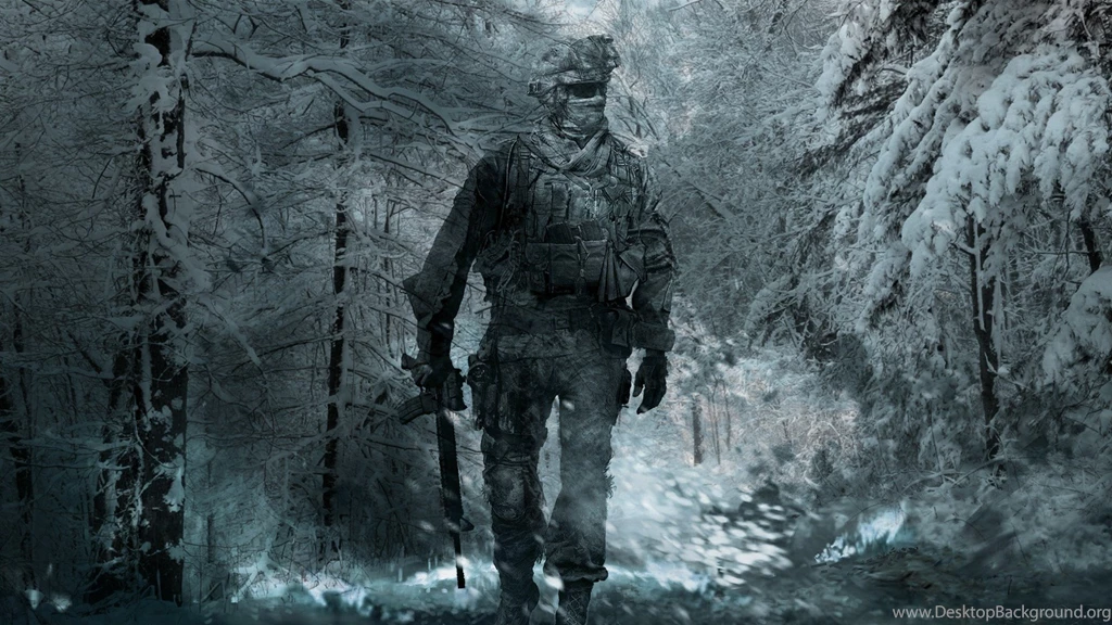 Modern Warfare Forests Frozen Snow Soldiers Video