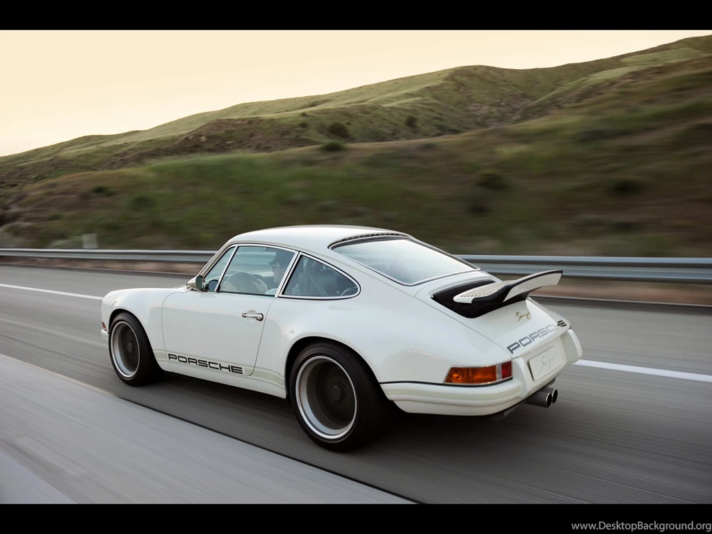 1920x1440 White Singer Porsche 911 Side Road Desktop PC And Mac ...