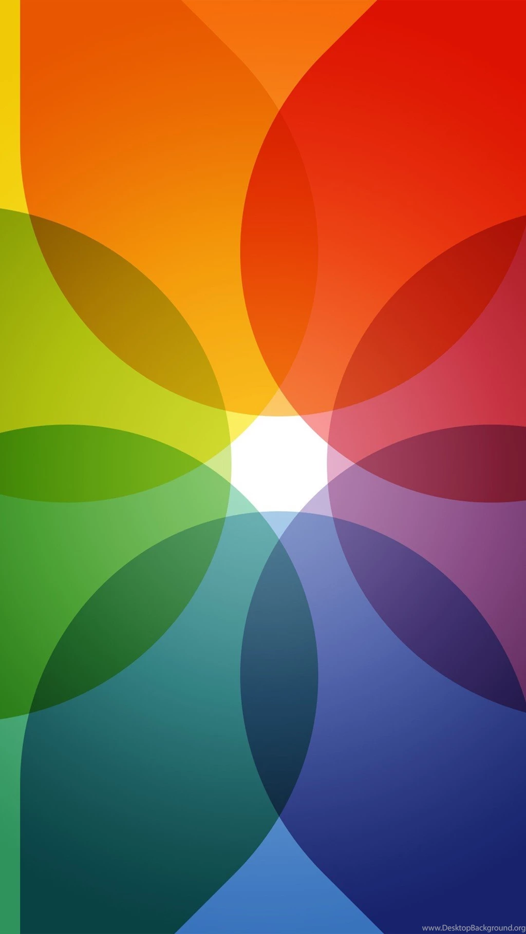 Wallpapers Full HD For Mobile With Colorful Circles