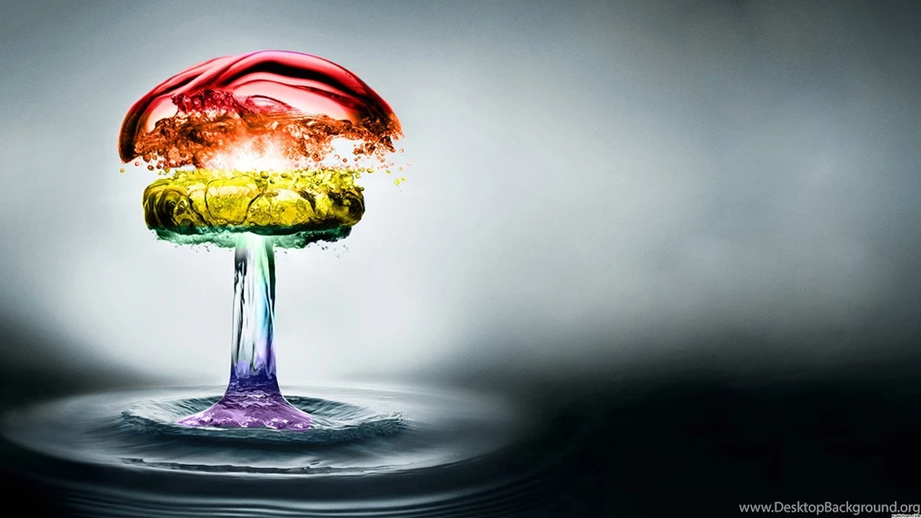 Mushroom Cloud Under Water : Wallpapers