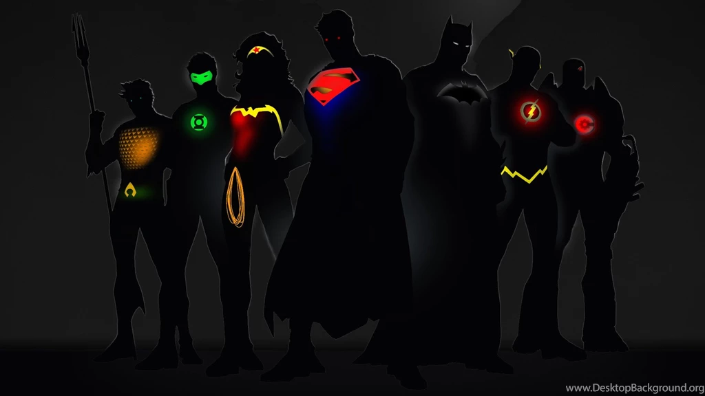 Download The Neon Super Friends Wallpaper, Neon Super Friends ...