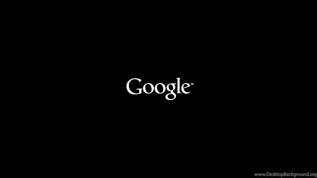 Black Google Logo Wallpapers For Desktop 1920x1080 Full HD