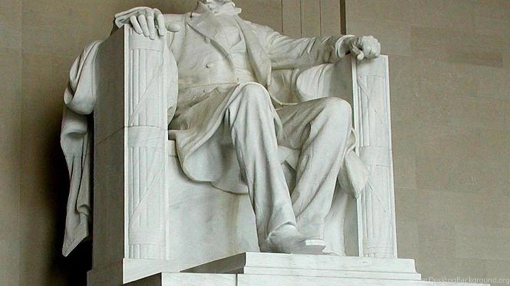 LINCOLN STATUE AT ABRAHAM LINCOLN MEMORIAL WALLPAPER (