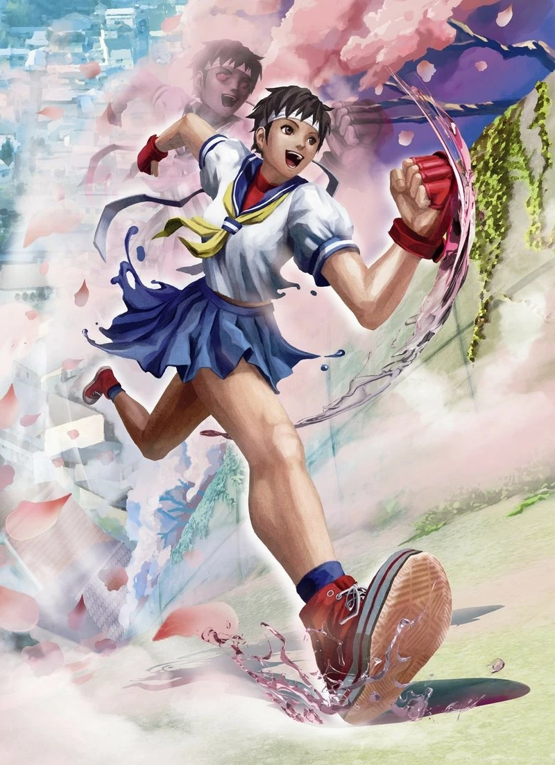 Video Games Street Fighter Artwork Street Fighter X Tekken Sakura ...
