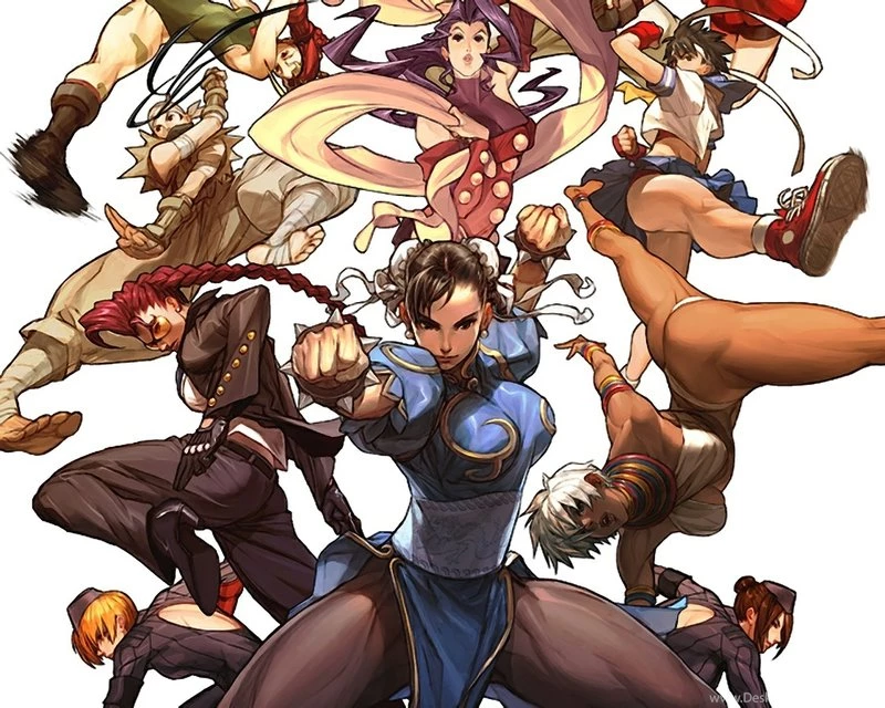 Street Fighter Sakura Cammy Ibuki Street Fighter Iv Chunli Crimson ...