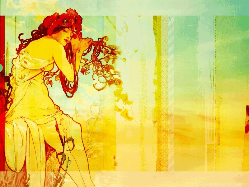 Mucha Wallpapers By Burgundyskies On DeviantArt