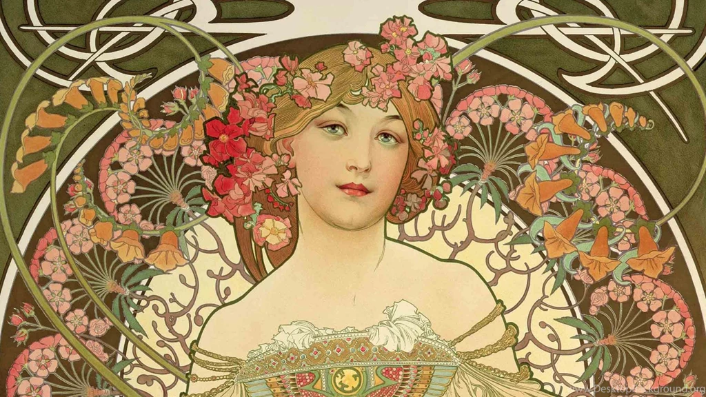 The Daily Muse: Alfons Maria Mucha (1860 To 1939), Art Nouveau ...