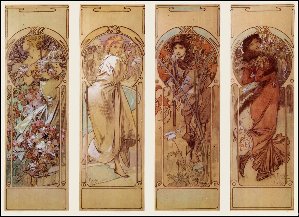 Mucha Sketchforfourseasons 1900 100 High Resolution